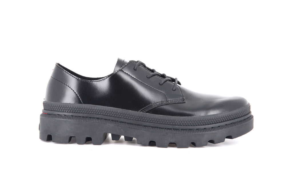 Zapatos Bajos Palladium PALLATROOPER OX-1 Mujer Negras | Costa Rica-42678